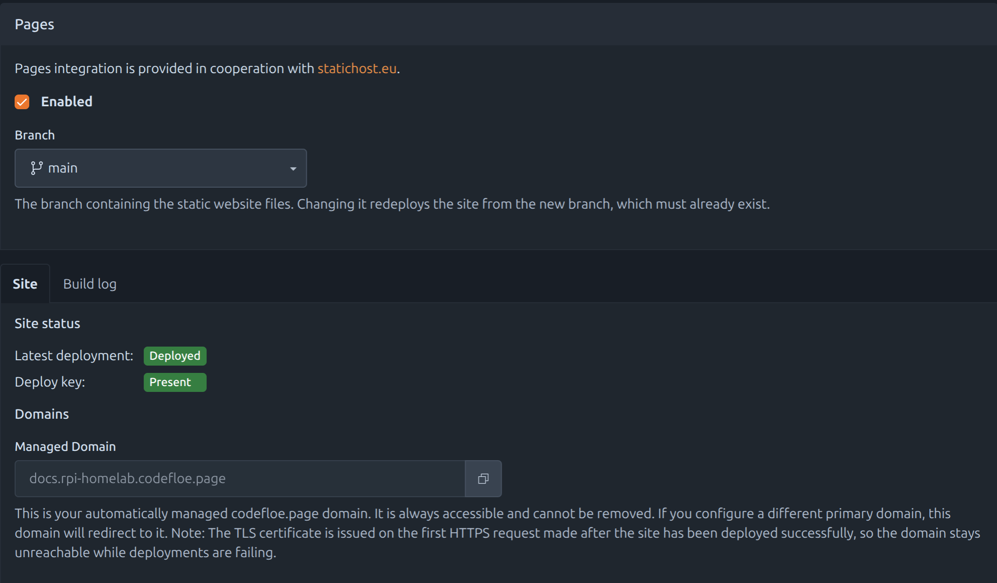 pages setup